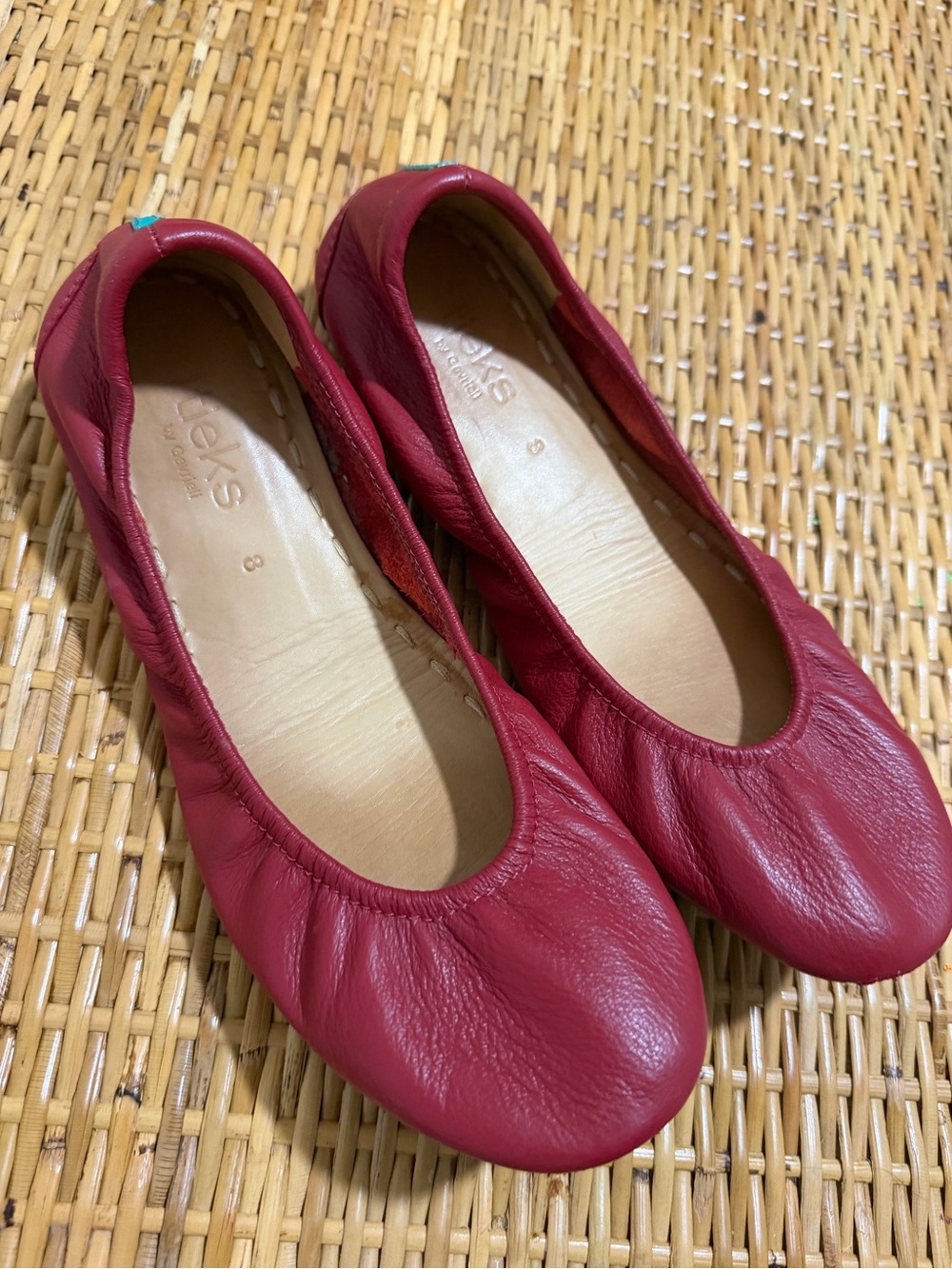 Cardinal Red Tieks